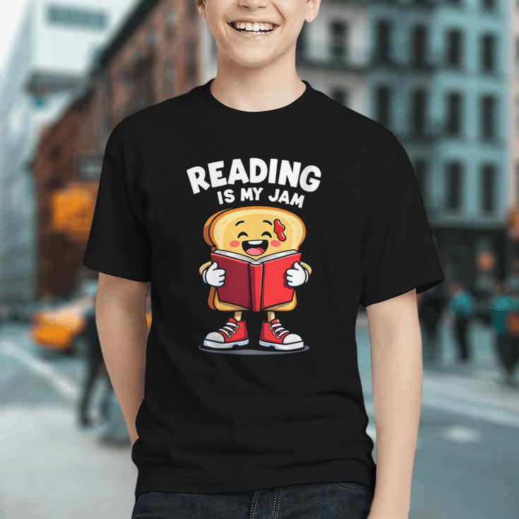 Reading Is My Jam I Love To Read Books Graphic Youth