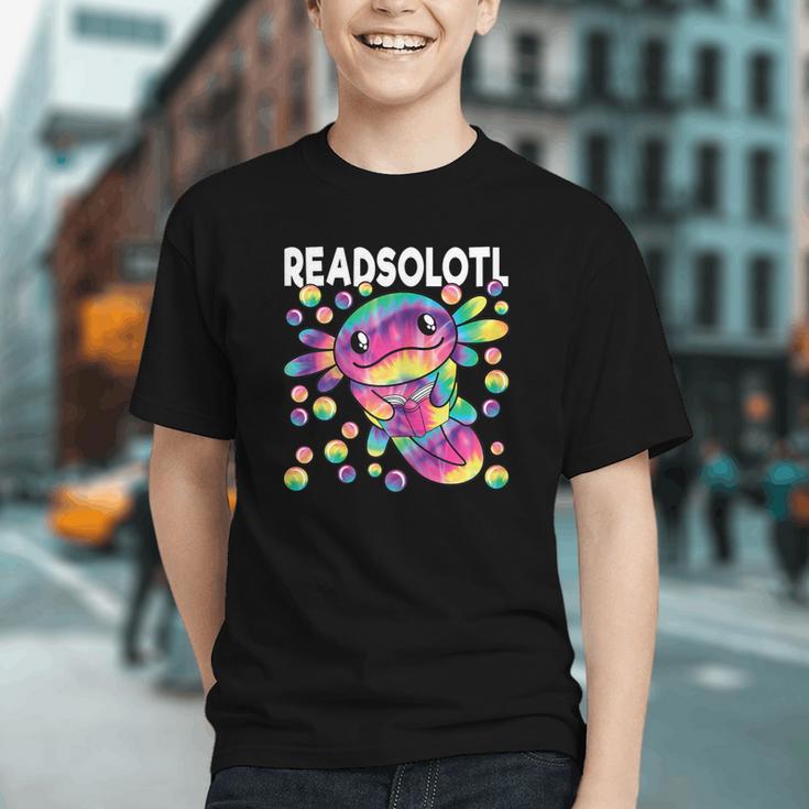 Readsolotl Cute Axolotl Book Lover Reading Women Girls Graphic Youth Readsolotl Cute Axolotl Book Lover Reading Women Girls Graphic Youth