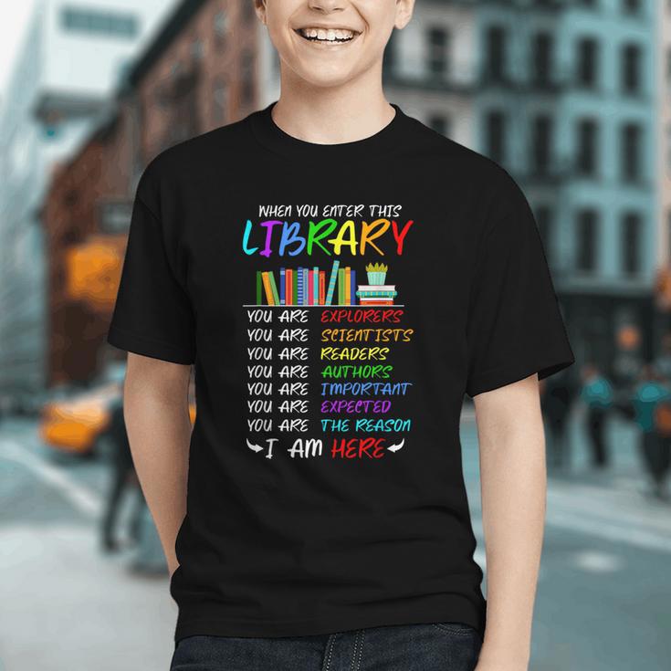 Retro Librarian Book Reader Library Book Reading Graphic Youth