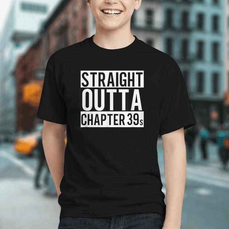 Straight Outta Chapter 39 Cute Book Lover Reader Graphic Youth