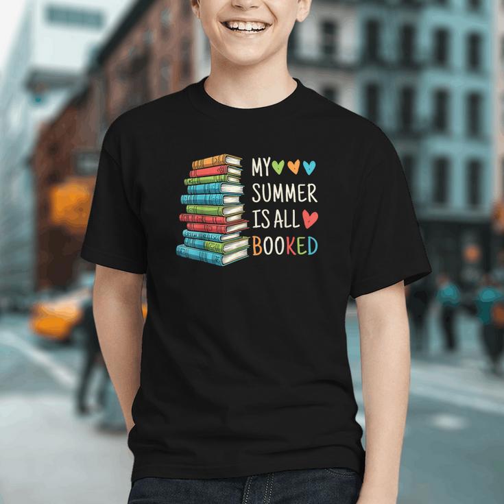 My Summer Is All Booked Book Reading Book Lover Graphic Youth