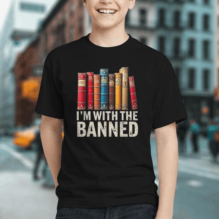 Support Banned Books Freedom I'm With The Banned Graphic Youth