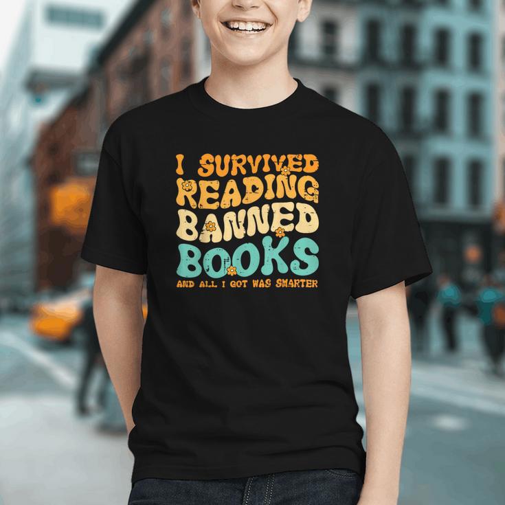 I Survived Reading Banned Books Read Librarian Men Women Graphic Youth I Survived Reading Banned Books Read Librarian Men Women Graphic Youth