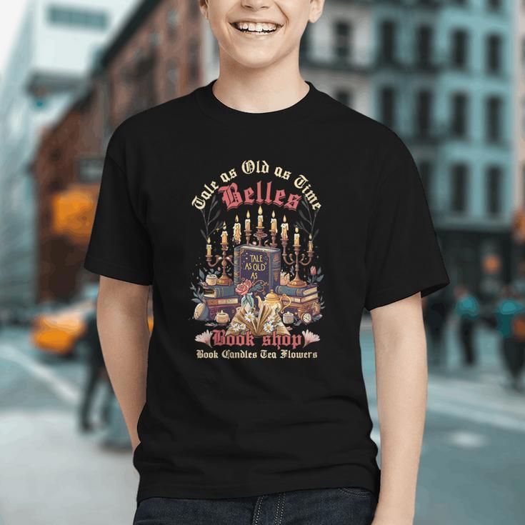 Tale As Old As Time Belles Book Shop Book Candles Tea Flower Graphic Youth