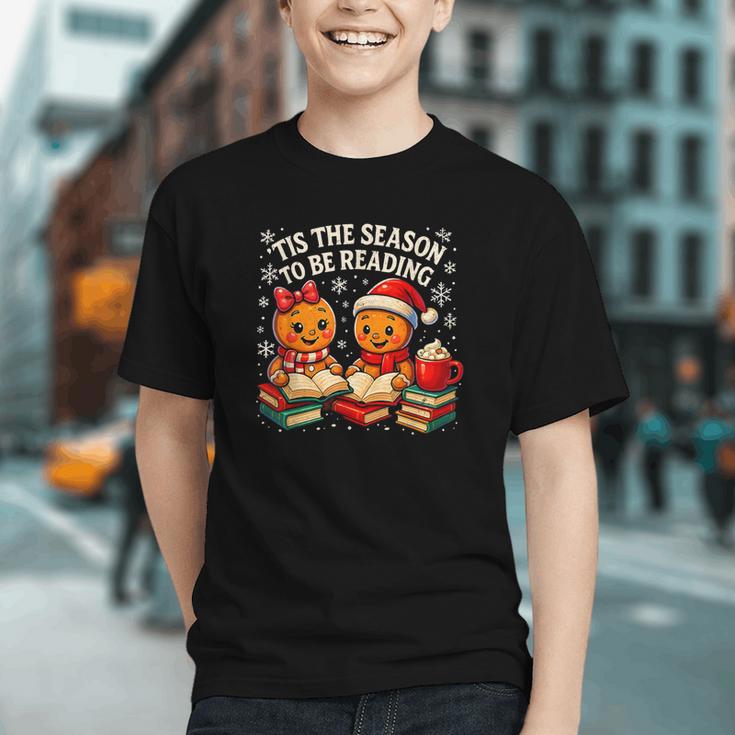 ’Tis The Season To Be Reading Book Lover Graphic Youth ’Tis The Season To Be Reading Book Lover Graphic Youth