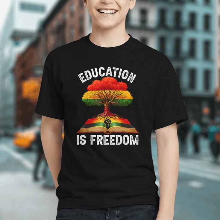 History Education Is Freedom Books Black History Graphic Youth
