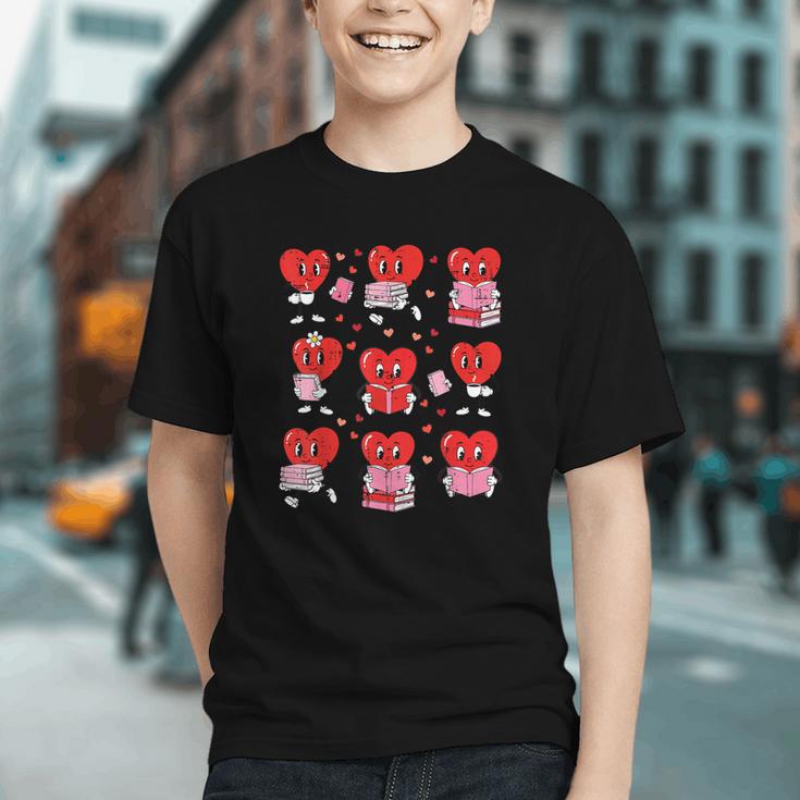Valentines Day Librarian Heart Reading Book Women Men Kids Graphic Youth Valentines Day Librarian Heart Reading Book Women Men Kids Graphic Youth