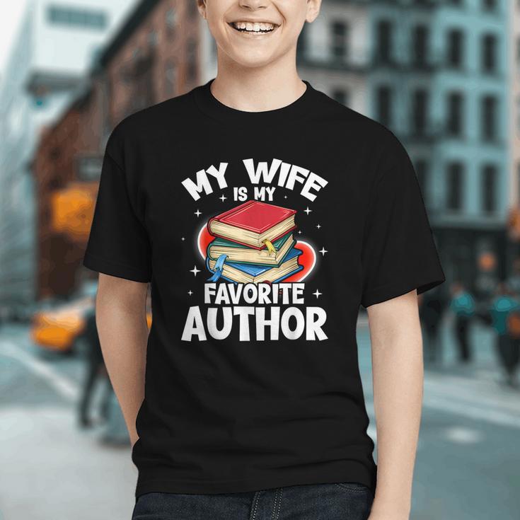 My Wife Is My Favorite Author Book Writer Graphic Youth