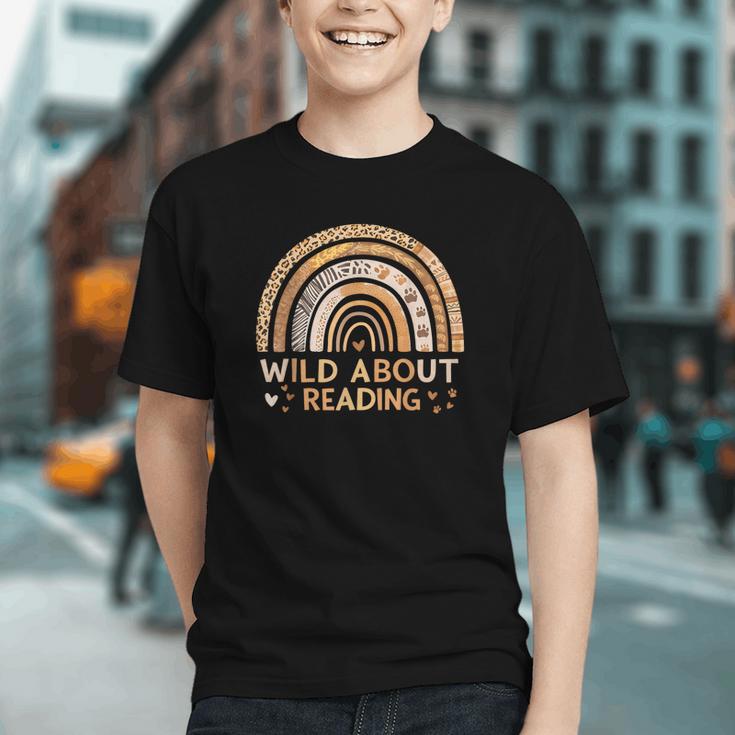 Wild About Reading Books Reader Lover Bookworm Librarian Graphic Youth Wild About Reading Books Reader Lover Bookworm Librarian Graphic Youth