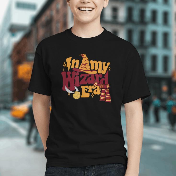 In My Wizard Era Groovy Bookish Fantasy Reader Book Lover Graphic Youth