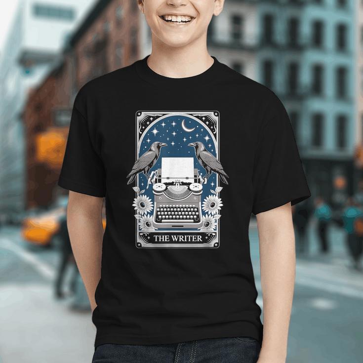 The Writer Typewriter Crow Writing Journalist Book Writer Graphic Youth