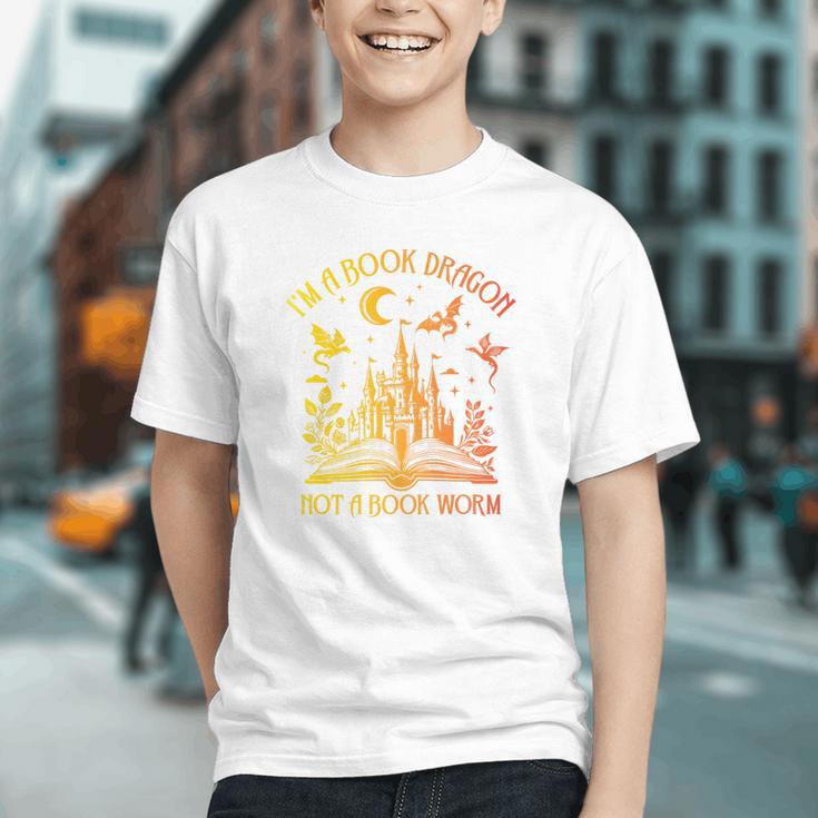 Book Dragon Not Book Worm Premium Graphic Youth Book Dragon Not Book Worm Premium Graphic Youth