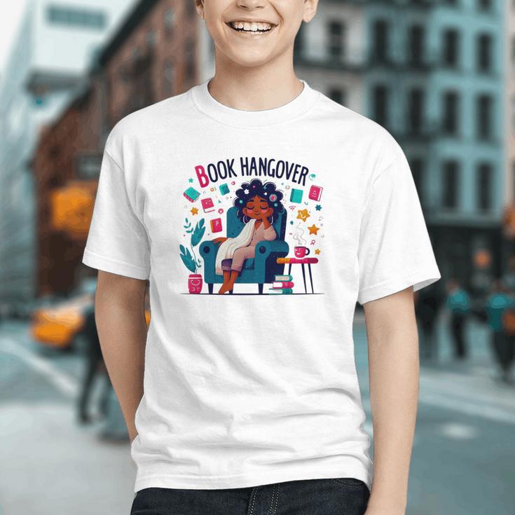 Book Lover Graphic Tee Book Hangover Premium Tri-Blend Graphic Youth