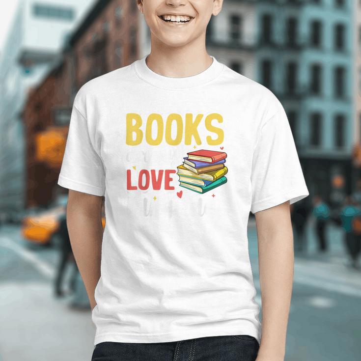 Books Are My Love Language Stack Graphic Youth