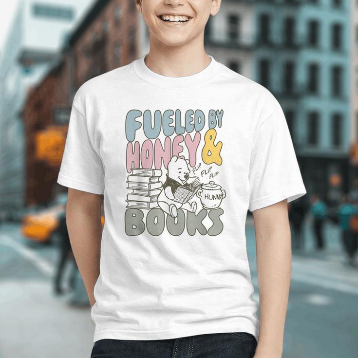 Disney Winnie The Pooh Fueled By Honey & Books Sketch Graphic Youth