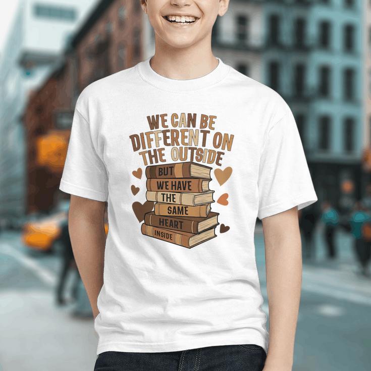 We Have The Same Heart History Month Book Lover Women Premium Tri-Blend Graphic Youth We Have The Same Heart History Month Book Lover Women Premium Tri-Blend Graphic Youth