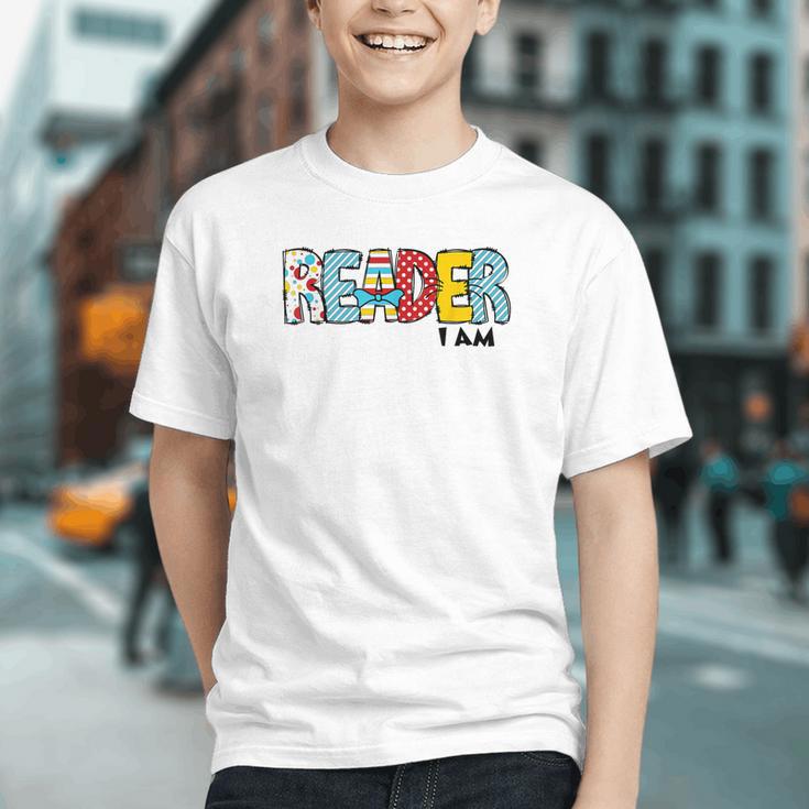 Reader I Am Bookworm Librarian I Heart Read Book Lover Graphic Youth