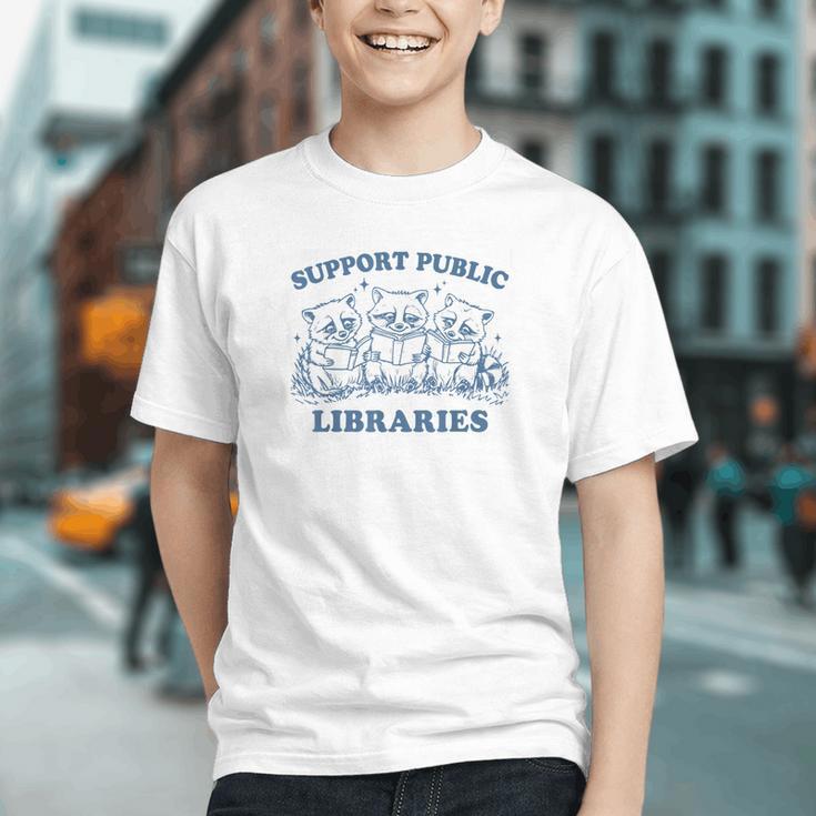Support Your Local Library Read Banned Books Librarian Graphic Youth