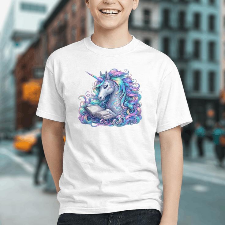Unicorn Reading For Book Lovers Readers Graphic Youth