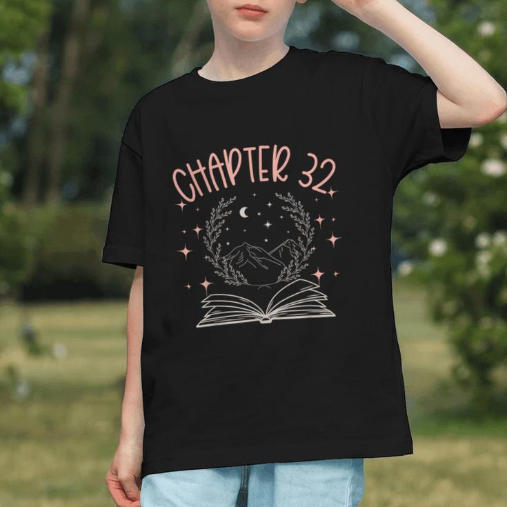 32nd Birthday Women Book Lovers Chapter 32 Its My Birthday Graphic Youth