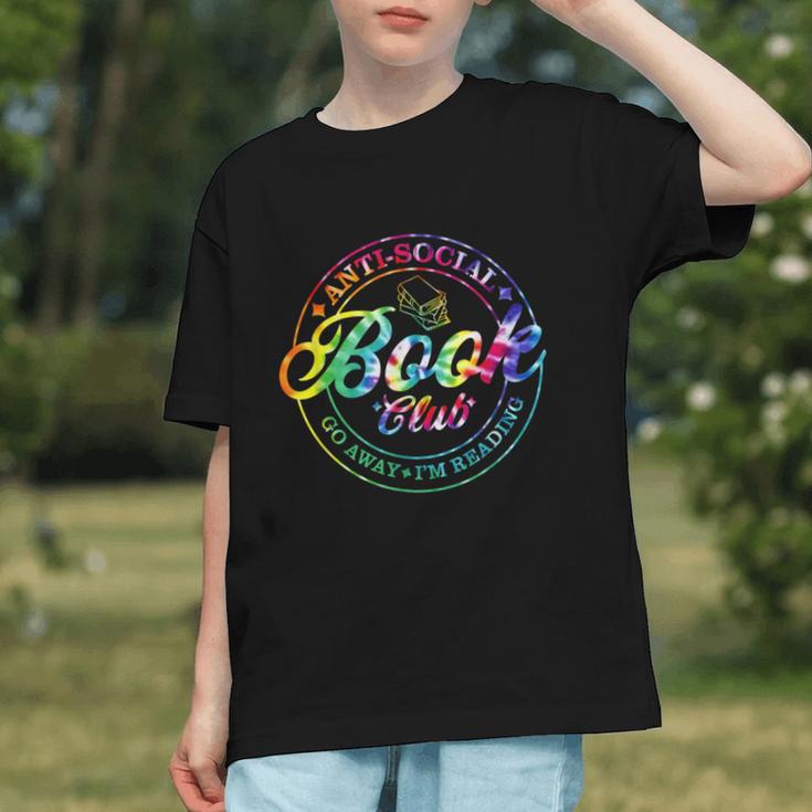Anti Social Book Club Go Away I'm Reading Book Tie Dye Graphic Youth Anti Social Book Club Go Away I'm Reading Book Tie Dye Graphic Youth