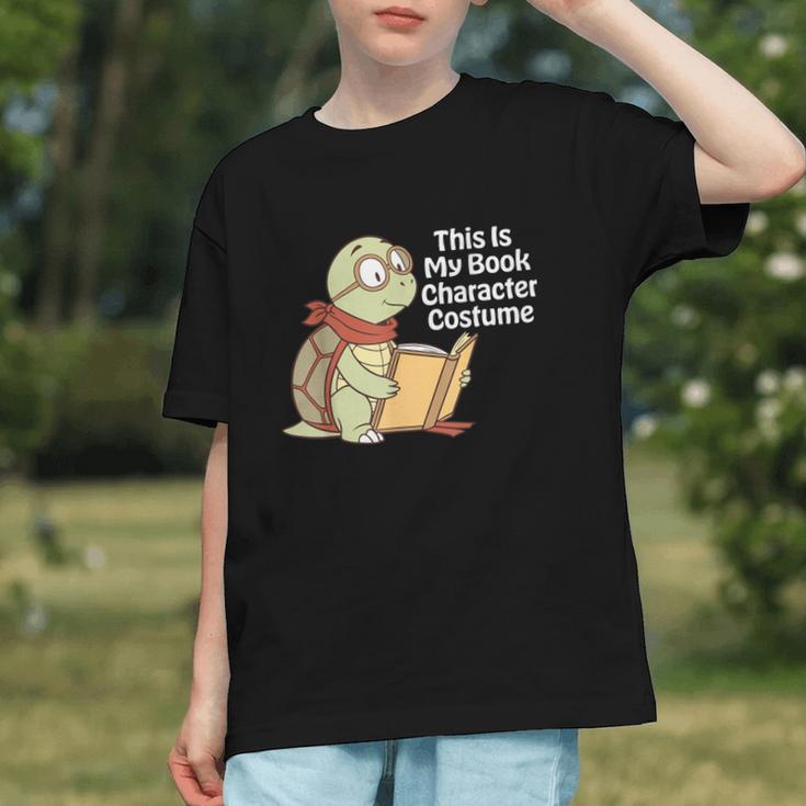 This Is My Book Character Costume Turtle Kids Reading Graphic Youth