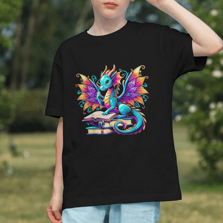 Book Dragon Reading Graphic Youth