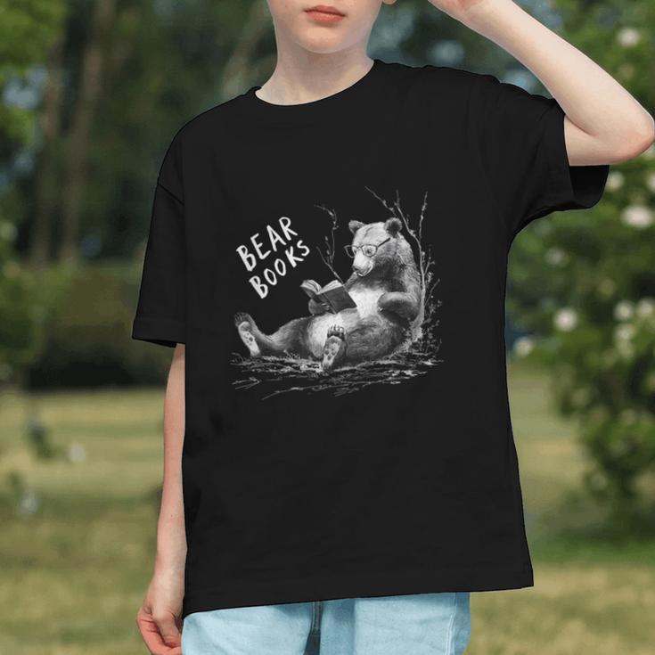 Book Lover Bear Cozy Reading Bear Graphic Bear Books Graphic Youth