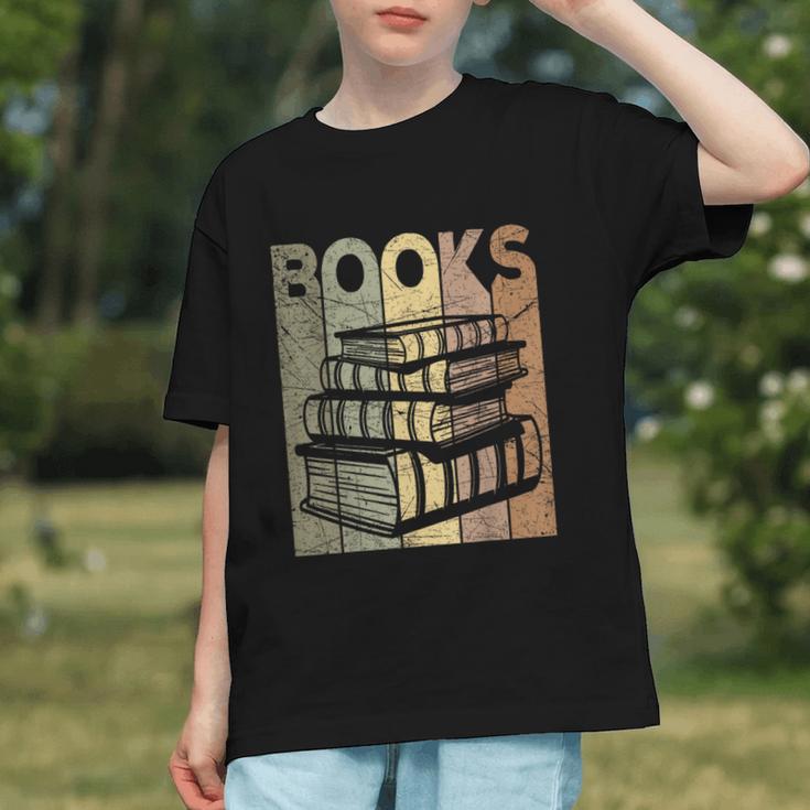 Book Reader Vintage Bookworm Retro Book Lover Graphic Youth