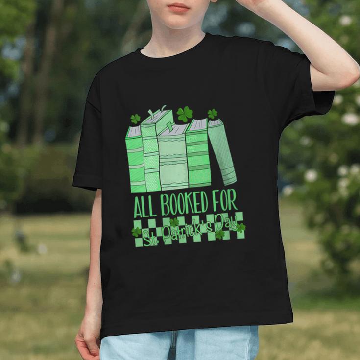 All Booked For St Patrick's Day Book Lover Lucky Shamrock Graphic Youth All Booked For St Patrick's Day Book Lover Lucky Shamrock Graphic Youth