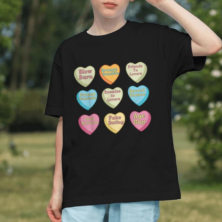 Bookish Romance Tropes Smut Reader Spicy Book Lover Graphic Youth