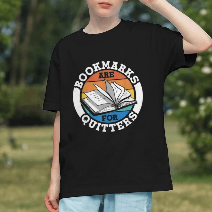 Bookmarks Are For Quitters Reader Read Book Reading Graphic Youth