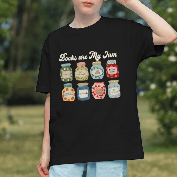 Books Are My Jam Shirt Book Lover Reader Reading Teacher Graphic Youth Books Are My Jam Shirt Book Lover Reader Reading Teacher Graphic Youth