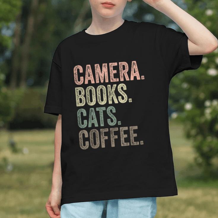 Camera Books Cats And Coffee Lover Photography Men Women Graphic Youth Camera Books Cats And Coffee Lover Photography Men Women Graphic Youth