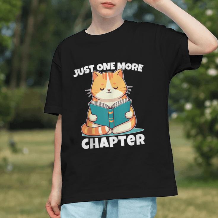 Cat Reading Books Bookworm Read One More Chapter Graphic Youth