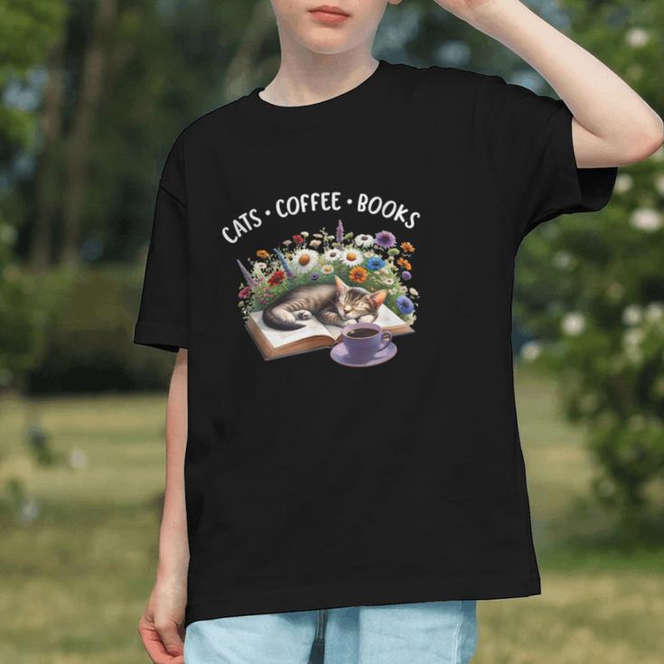Cats Coffee Books Graphic Youth