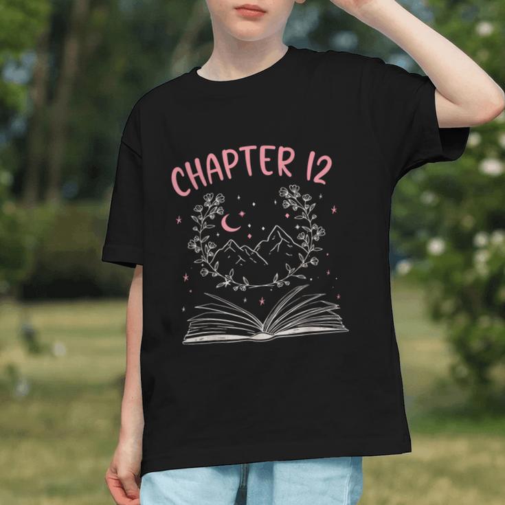 Chapter 12 Birthday Reading Book Lovers 12 Year Old Graphic Youth