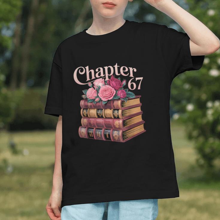 Chapter 67 Floral Book Stack Graphic Youth