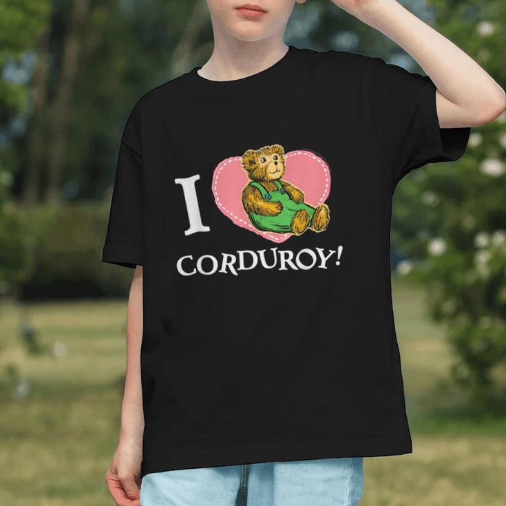 Corduroy I Heart Corduroy Teddy Bear Retro Children's Book Graphic Youth