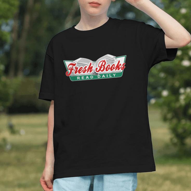 Fresh Books Read Daily Saying Reading And Book Graphic Youth