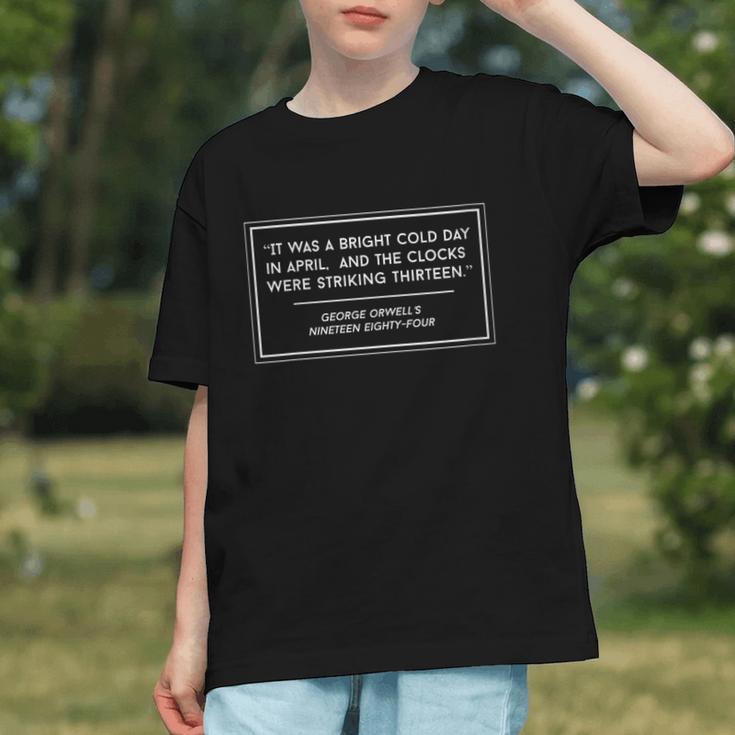George Orwell Nineteen Eighty Four Book Quote Graphic Youth