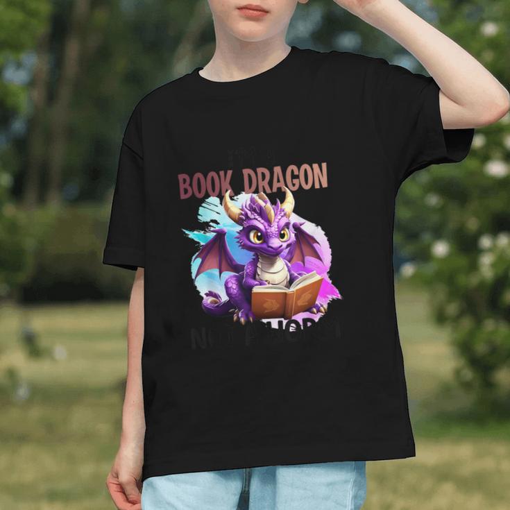 I'm A Book Dragon Not A Worm Graphic Youth I'm A Book Dragon Not A Worm Graphic Youth