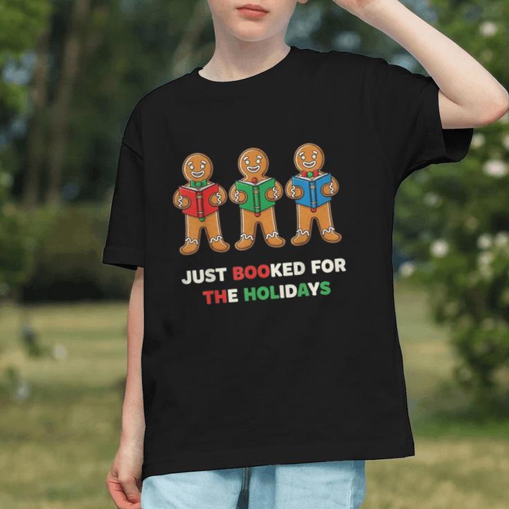 Just Booked For The Holidays Gingerbread Graphic Youth