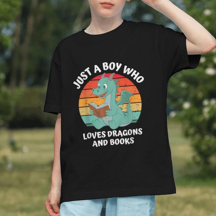 Just A Boy Who Loves Dragons And Books Kids Toddler Baby 5T Graphic Youth Just A Boy Who Loves Dragons And Books Kids Toddler Baby 5T Graphic Youth