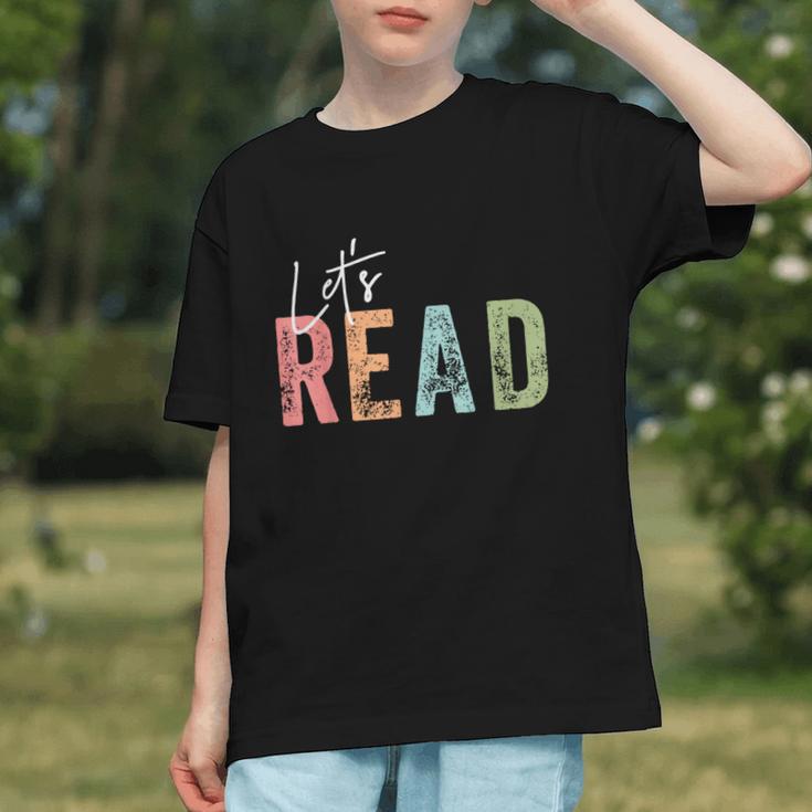 Let's Read Book Nerd Reading Book Lover Librarian Teacher Graphic Youth Let's Read Book Nerd Reading Book Lover Librarian Teacher Graphic Youth