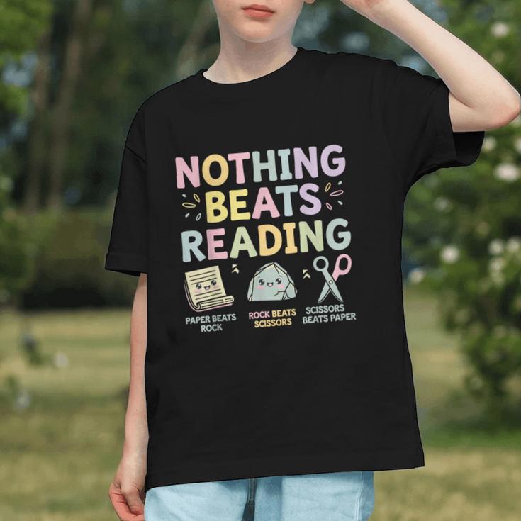 Nothing Beats Reading Book Librarian Across America Kids Graphic Youth