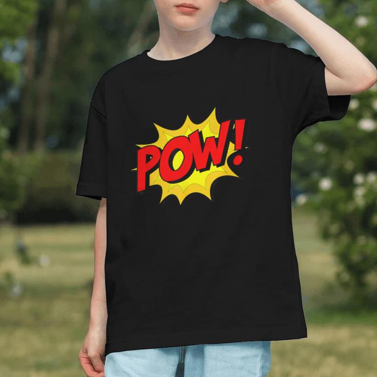 POW -Adults Kids Comic Book Cartoon Pop Art Novelty Sarcastic Graphic Youth POW -Adults Kids Comic Book Cartoon Pop Art Novelty Sarcastic Graphic Youth