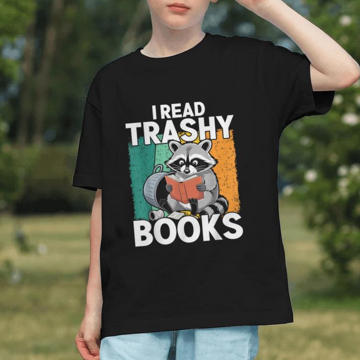 Raccoon Smutty Book Lover Spicy Romance Novels Women's Graphic Youth