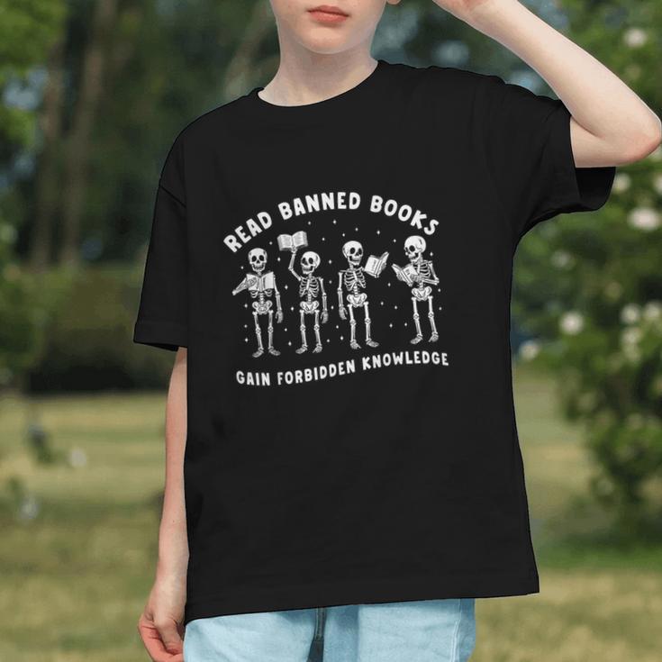 Read Banned Book Lover Forbidden Knowledge Reading Teacher Graphic Youth