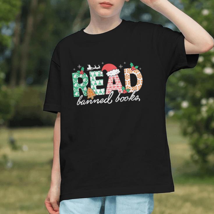 Read Banned Books Christmas Holiday Graphic Youth Read Banned Books Christmas Holiday Graphic Youth